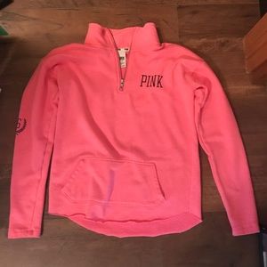PINK Quarter Zip